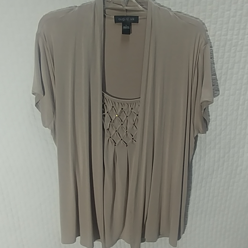 🍒 3 for $15 Tan Top Size Large